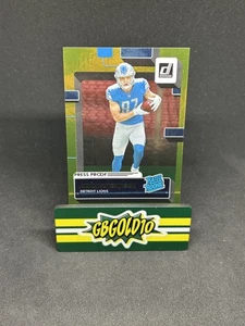2022 Panini Donruss - Rated Rookie Aidan Hutchinson #313 Press Proof Gold /50 RC - Picture 1 of 2