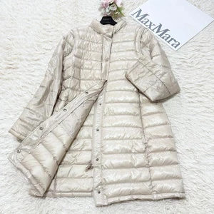 Max Mara Max&Co Down Jacket Double Zip Polyester Size 48/US:12 132130K Authentic - Picture 1 of 12