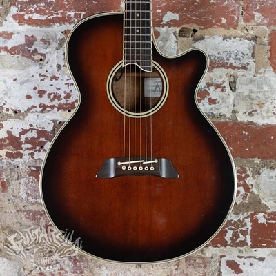 Takamine PT-108-6 Acoustic Guitar 1990's Brown Sunburst Single Cut MIJ Japan - Image 1 of 4