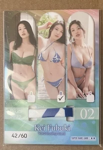 Correa de bikini HIT’s Japan Kei Fubuki Vol 2 tarjeta coleccionable 02 B 42/60 ídolo japonés - Imagen 1 de 2
