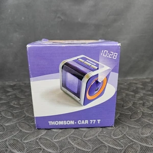Thomson Sveglia Radio FM con Proiettore Orario AUTO 77T Retro Camera da Letto Sveglia - Foto 1 di 7