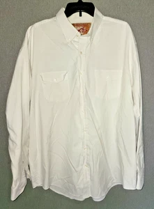 Men's Western White Button up Shirt Cowboy Honor Ranch Royalty Size 2XL - Picture 1 of 9