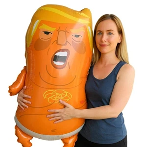 2 Pack Trump Baby Blimp Balloon 25 Inches AM I a Baby Al Film Inflatable Gift US - Picture 1 of 6