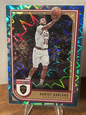 2022-23 Panini NBA Hoops - Darius Garland #66 Teal Explosion - Image 1 of 2