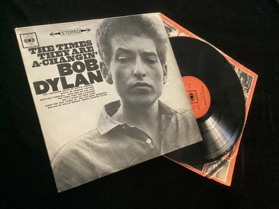 Bob Dylan ‎– The Times They Are A-Changin' - UK Stereo 1st Press - Image 1 of 4