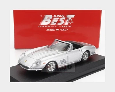 1:43 BEST Ferrari 275 Gtb/4 Spider 1967 Silver BE9847 - Immagine 1 di 2