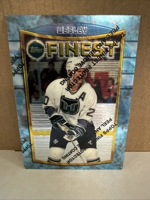 Glen Wesley #60 Topps Finest NHL Hockey 1995 Hartford Whalers - Image 1 of 2