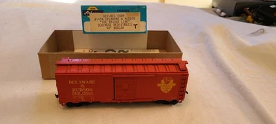 Athearn Bev-Bel HO Scale 1434 Delaware & Hudson D&H 40' Boxcar 18522 Bridge Line - Image 1 of 4