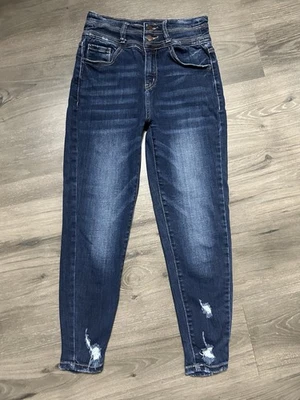 Pantalones de mezclilla ajustados ultra altos KanCan Signature para mujer talla 27 Foto 1 de 4