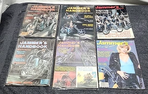 SIX 6 Vintage JAMMER'S HANDBOOK motorcycle catalog magazine Chopper David Mann - Picture 1 of 8