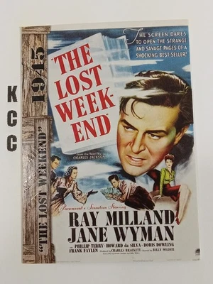 2001 Historic Autographs End of the War Trading Cards #119 The Lost Weekend - Image 1 of 2