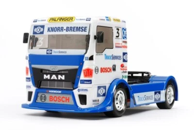NEW Tamiya 1/10 Team Hahn Racing MAN TGS 4WD On Road Semi-Truck Kit - Image 1 of 4