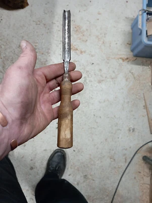 Vintage Robert Sorby 5/8" Inch Gouge Chisel, Woodturning? - Image 1 of 4
