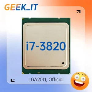 ✅Intel Core i7-3820 SR0LD 3.6GHz 4C / 8T 10MB 130W LGA2011 CPU i7 3820 - Picture 1 of 3