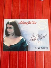 Sleepy Hollow,  Lisa Marie , auto card , A2