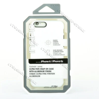 Funda rígida Incipio Feather Shine para iPhone 6 & iPhone 6s en blanco perla Foto 1 de 4