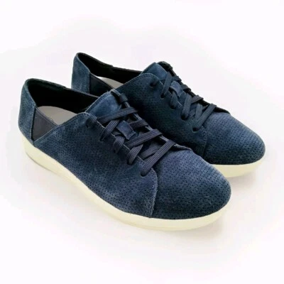 Fitflop Azul Marino Gamuza Cuero Tenis Caminar Zapatos Atléticos Para Mujer 10US 42EU Foto 1 de 4