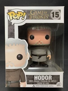 Funko Pop Vinilo HODOR #15 JUEGO DE TRONOS (Raro y Bóveda) en Protector - Imagen 1 de 6