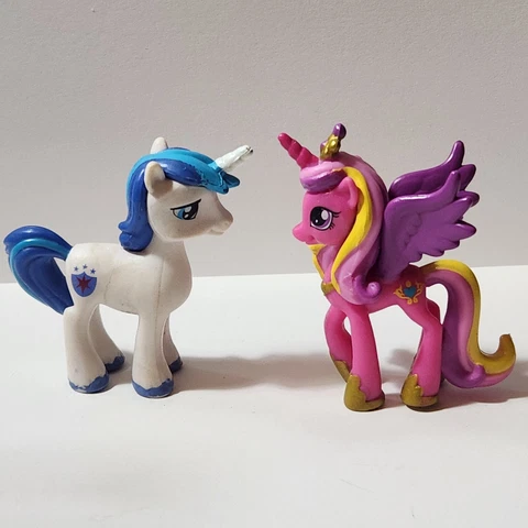 My Little Pony FiM Blind Bag Wedding 2.5" Princess Cadance Shining Armor Figure Cover