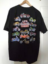 Vintage Life Is Full Of Important Choices Motorcycle men's T Shirt XL