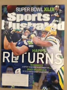 Sports Illustrated Magazine Seahawks II Tom Brady January 2015 - Imagen 1 de 2