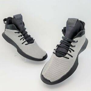Adidas Mens Crazy 1 Adv Primeknit Silver Black Athletic Shoes Size US 11 CQ0975