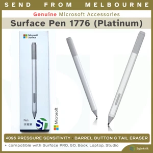 NEW Genuine Official Microsoft Surface Pen model 1776 EYU-00013 Platinum Silver - Picture 1 of 8