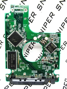 PCB - Western Digital 320GB WD3200BEVS-26VAT0 SATA 2061-701499-E00 AC 2.5 - Bild 1 von 6
