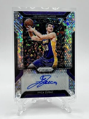 2018-19 Panini Prizm Disco Prizm Auto Ivica Zubac Los Angeles Lakers - Image 1 of 2
