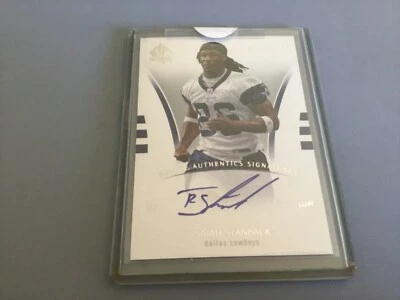 2007 SP Authentic #220 Isaiah Stanback Cowboys NM-MT (RC -Rookie Card) AUTO MINT - Image 1 of 2