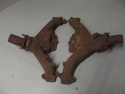 CHEVROLET 348 ENGINE EXHAUST MANIFOLDS W MOTOR chevy 1958 1959 impala 1960 - Image 1 of 4