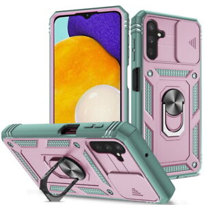 Case For Samsung Galaxy S22 S21 S20 FE A13 A32 A52 Shockproof Kickstand PC Cover