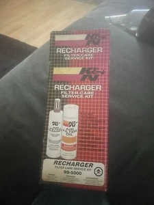 K&N Recharger Filter Care Service Kit New Open Box 99-5000 - Picture 1 of 3