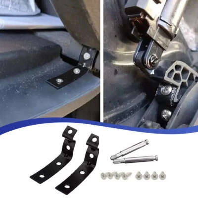 Glove Box Lid Hinge Snapped Repair Fix Brackets Kit for Audi A4 S4 RS4 B6 B7 8E Foto 1 de 4