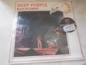 Deep Purple "Made In Europe" European reissue vinyl pressing Sealed MINT RARE! - Picture 1 of 3