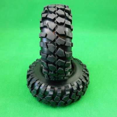 SET of 4 1.9 All Terrain Tyres for 1:10 RC Crawler may suit Axial SCX Vatera etc - Image 1 of 4