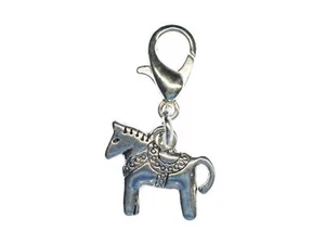 Dala Horse Charm Pendant Sweden Miniblings - Picture 1 of 4