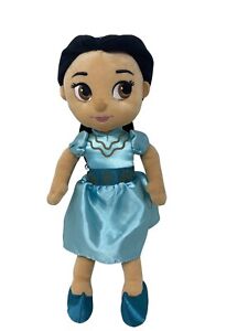 Disney Store Jasmine Animator Collection Toddler Aladdin Stuffed Plush Doll 14"