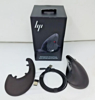 HP 920 Ergonomic Vertical Mouse READ DESCRIPTION - Image 1 of 4