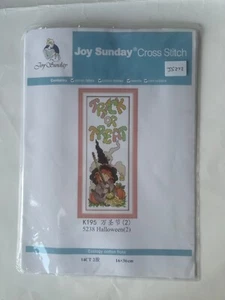 Joy Sunday Cross Stitch Kit - Halloween (2) - Picture 1 of 3