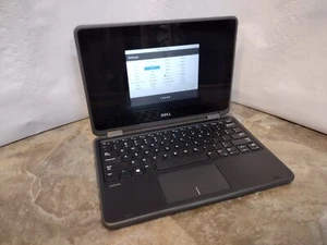 Dell Latitude 3189 11.6" 2in1 Touch Laptop Celeron 4GB 64GB SSD Linux Mint 21.3 - Picture 1 of 8