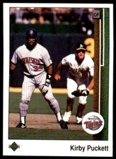 1989 Upper Deck #376 Kirby Puckett 3dVzO8