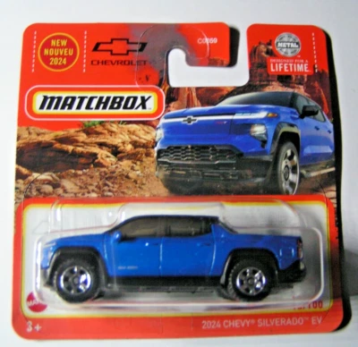 Matchbox - 2024 Chevy Silverado EV - Chevrolet - MBX Avventura 2024 - HLC57 - Immagine 1 di 2
