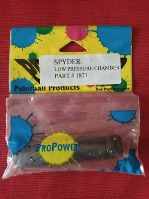 Spyder...New ProPower Low Pressure Chamber Matte Black