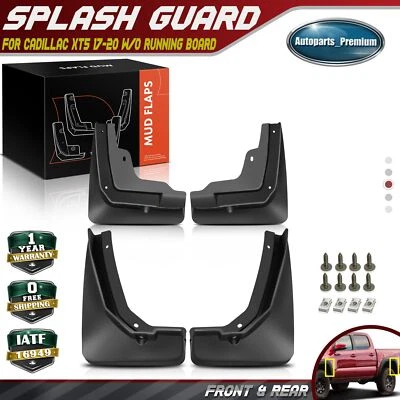 4 брызговика брызговики передние и задние для Cadillac XT5 17-20 без подножки - Изображение 1 из 4