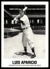 1977 TCMA Renata Galasso 42 Luis Aparicio Chicago White Sox Baseball Card