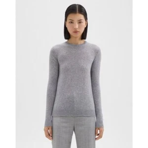 Maglione Theory Donna Crewneck in Piuma Cashmere, Taglia Small - Foto 1 di 3