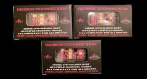 FIREHOUSE MICRO PRO DRONE STROBE NAVIGATION KIT (3 Light Kit White, Red, Green) - Picture 1 of 8