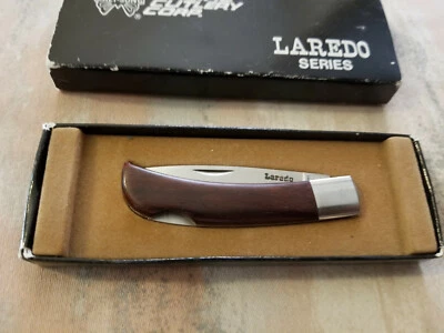 Cuchillo Pacific Cutlery Vintage LAREDO FOLDER MINI HUNTER Modelo 100 ¡NUEVO EN STOCK! Foto 1 de 4