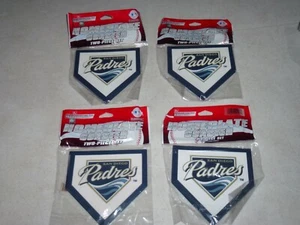 SAN DIEGO PADRES Home Plate Coaster Set 1 CASE (45 PACKS of 2 each) by RICO  NIP - Picture 1 of 10